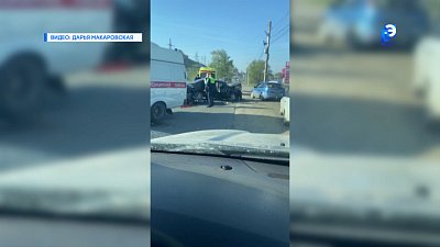 На улице 60 лет Октября произошло ДТП