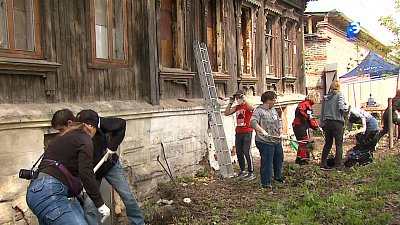 На территории объекта культурного наследия прошел субботник