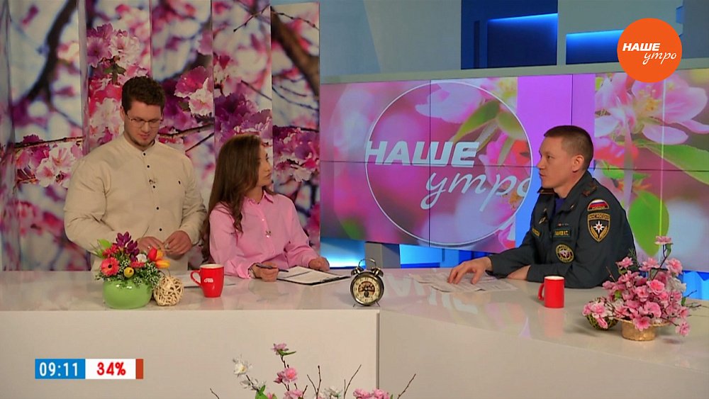 Легкоатлетические соревнования МЧС ― Гость в студии