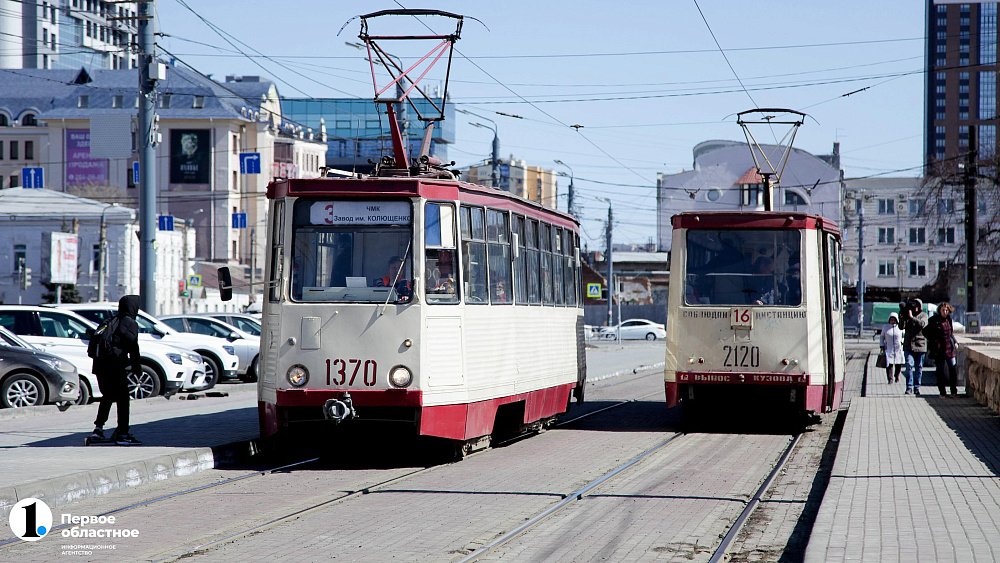 Движение трамваев до областной больницы закроют в Челябинске на пять дней