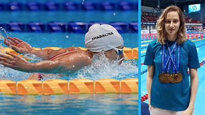 Челябинка Валерия Шабалина одержала четыре победы в Мировой серии по плаванию