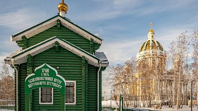Временный храм у Христорождественского собора в Челябинске перенесут