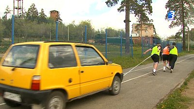 В Миассе в школе № 13 прошли силовые соревнования