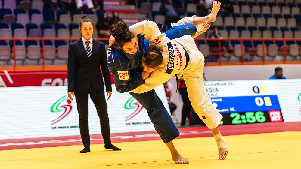 Челябинка Ева Огнивова впервые выиграла этап Russian Judo Tour в Хабаровске