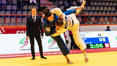 Челябинка Ева Огнивова впервые выиграла этап Russian Judo Tour в Хабаровске