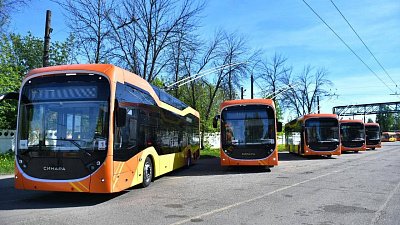 Ярославль получил произведенные в Челябинске троллейбусы