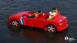 Прокат катамаранов работает в центре Челябинска