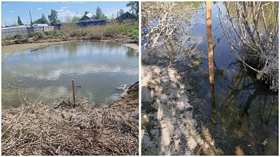 В подтопленных поселках Копейска снижается уровень воды