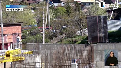 В Нязепетровске строят хирургический комплекс