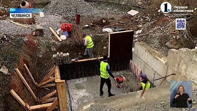 На северо-западе Челябинска благоустраивают сквер