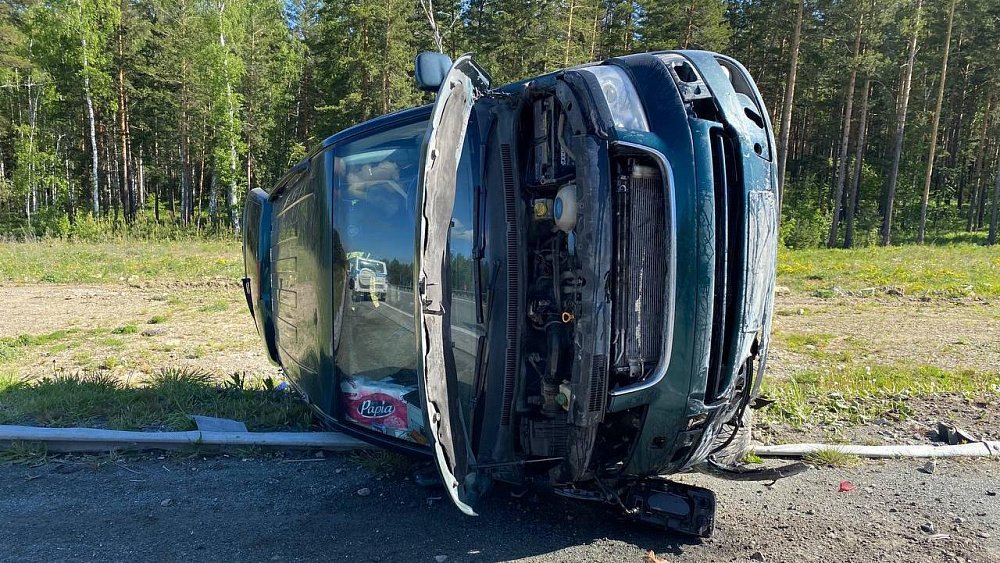 На трассе М‑5 под Миассом в ДТП пострадал 14‑летний подросток