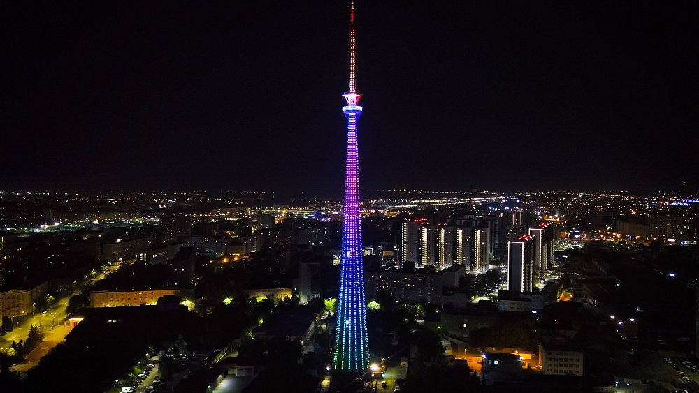 1 июня челябинскую телебашню украсят шарами и звездами