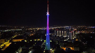 1 июня челябинскую телебашню украсят шарами и звездами