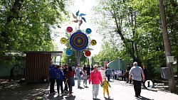 Алексей Текслер оценил благоустройство челябинского парка имени Тищенко