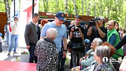 Алексей Текслер оценил благоустройство челябинского парка имени Тищенко