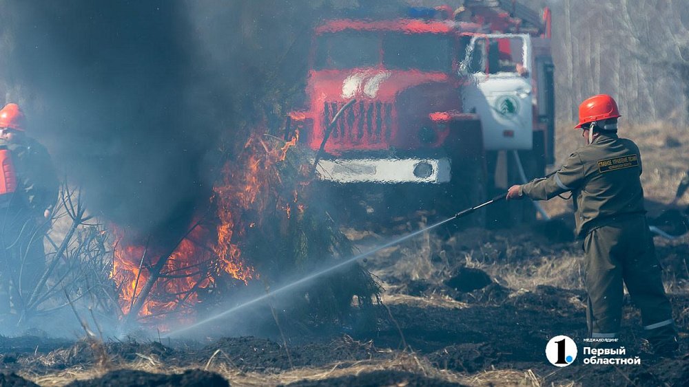 Предпоследний уровень пожарной опасности ввели в Челябинской области