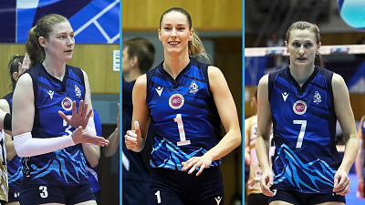 Волейбольный клуб «Динамо-Метар» покинули три спортсменки