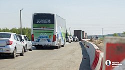Дорожники расширяют трассу между Вахрушево и Миасским до четырех полос