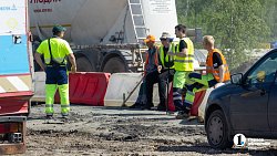 Дорожники расширяют трассу между Вахрушево и Миасским до четырех полос