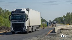 Дорожники расширяют трассу между Вахрушево и Миасским до четырех полос