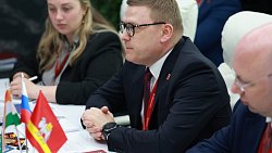 Алексей Текслер: Челябинская область может стать входными воротами в Россию для Индии