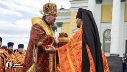 В Челябинск доставили чудотворный образ Казанской иконы Богородицы