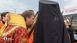 В Челябинск доставили чудотворный образ Казанской иконы Богородицы