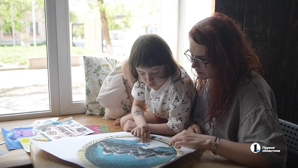 Рисунок школьницы из Трехгорного украсит бубен шамана в сериале «Умка»