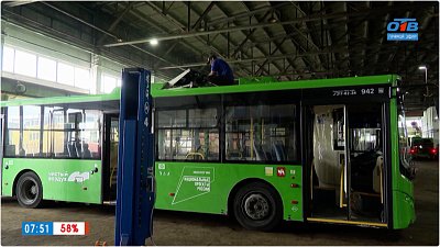 Автобусный парк в «Прямом включении»