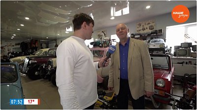 Ретроавтомобили в «Прямом включении»