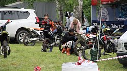 Челябинские гонщики одержали победу на региональных соревнованиях по мотокроссу