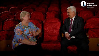 В гостях у программы «Хорошие песни» руководитель ансамбля «Уральская гармонь» Светлана Усынина