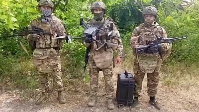 Бойцы первой отдельной гвардейской Славянской бригады поблагодарили земляков за помощь