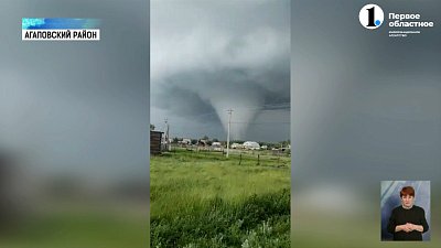 По югу Челябинской области пронесся торнадо