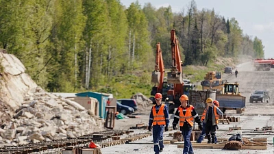 На трассе М‑5 в Челябинской области готовят к вводу четырехполосную дорогу