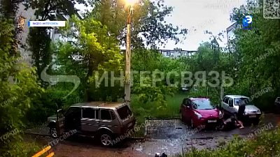 Драка с автомобильным тараном произошла в Миассе