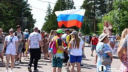 Челябинцы отметили День России в парках культуры и отдыха