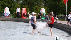 Челябинцы отметили День России в парках культуры и отдыха