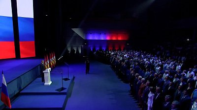 Алексей Текслер начал Обращение к депутатам Законодательного Собрания Челябинской области