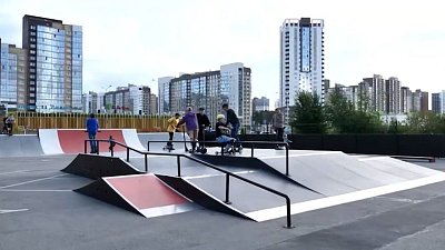 В скейт-парках Челябинска летом будут проходить бесплатные тренировки для детей