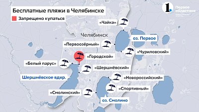 В Челябинской области открылся купальный сезон