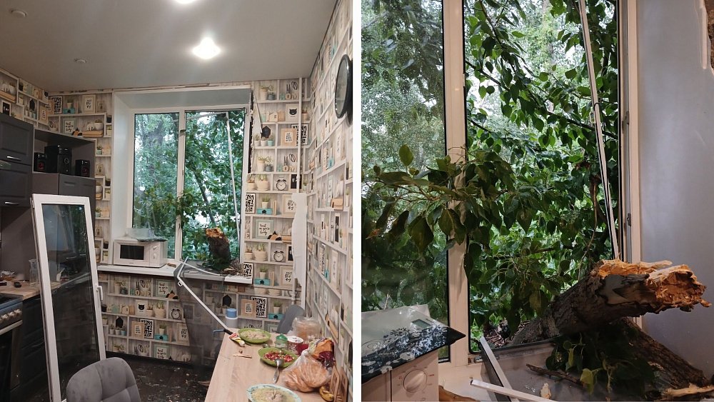 Челябинцы подсчитывают убытки после грозы