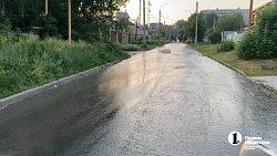 В Металлургическом районе Челябинска сточные воды затопили новый сквер