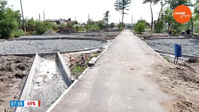 Сквер в поселке Шершни в рубрике «Будет красиво»