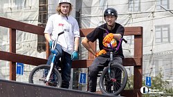 В центре Челябинска открыли скейт‑парк с новыми фигурами