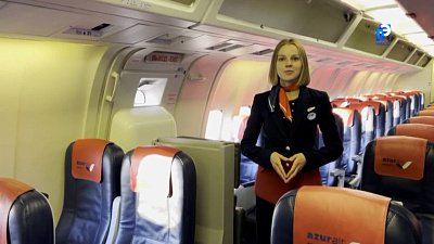 Стюардессу из Миасса признали одной из самых красивых бортпроводниц России