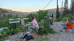 В Миньяре завершился всероссийский пленэр имени Туржанского