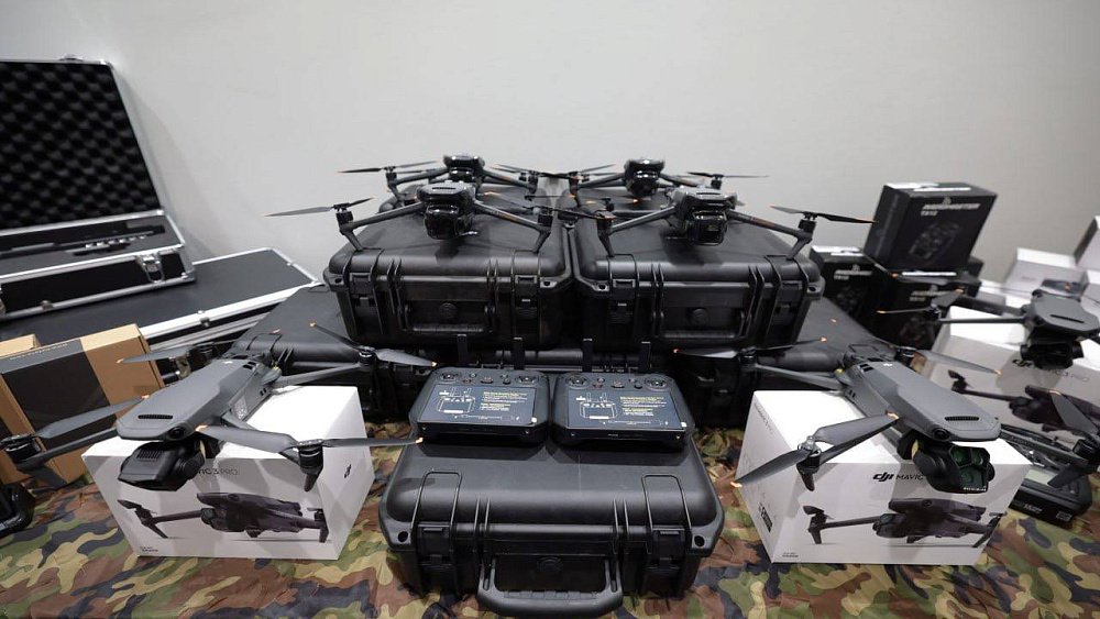 Алексей Текслер передал новейшие беспилотники 90‑й танковой дивизии