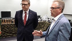 Алексей Текслер передал новейшие беспилотники 90‑й танковой дивизии