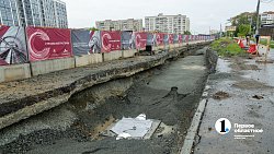 В Челябинске перенесли сроки открытия движения по улице Овчинникова